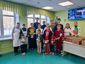 Посещение Детской областной больницы Посещение Детской областной больницы