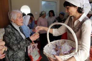 Поздравление пенсионеров