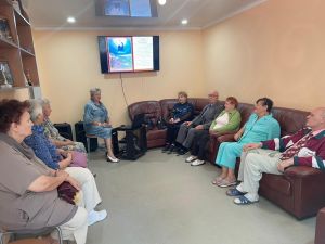 Встреча с пенсионерами клуба «Оптимист»