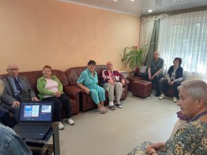 Встреча с пенсионерами клуба «Оптимист»