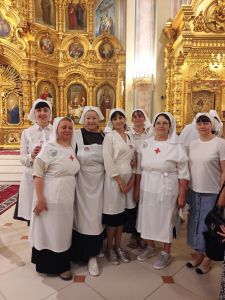 Чин посвящения новых сестер милосердия