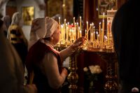 в день Казанской иконы Божией Матери состоялось общее говение сестер милосердия приходского сестричества в честь святого Иоанна Воина.