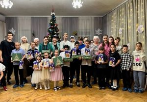 Наши сестры милосердия побывали на новогоднем празднике в подшефном детском доме "Аревик" в посёлке Чалтырь.