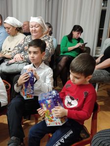 Наши сестры милосердия побывали на новогоднем празднике в подшефном детском доме "Аревик" в посёлке Чалтырь.