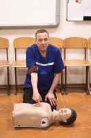 "Стань первым! Спаси жизнь!"