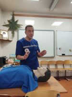 "Стань первым! Спаси жизнь!"