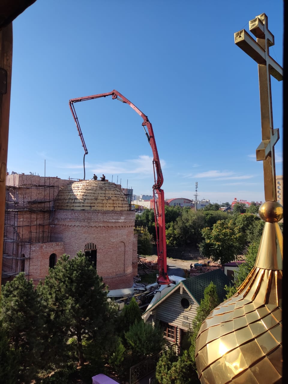 Заливка конхи