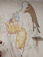 Мозаичное панно Крещения Господня