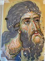 Мозаичное панно Крещения Господня