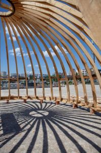 Собираем каркас для опалубки свода колокольни