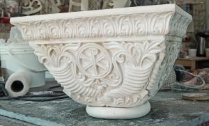 Пробная капитель для храма Георгия Победоносца