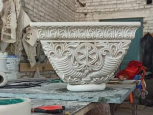 Пробная капитель для храма Георгия Победоносца