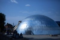 Установка опалубки куполов