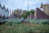 Установка опалубки куполов