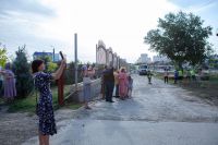 Установка опалубки куполов