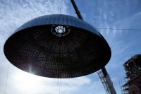 Установка опалубки куполов