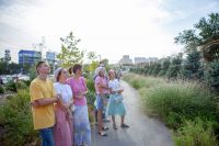 Установка опалубки куполов