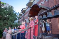 Установка опалубки куполов