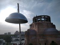 Установка опалубки куполов