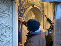 Монтаж мозаики