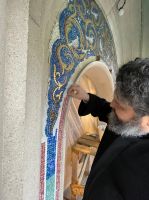 Монтаж мозаики