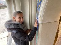 Монтаж мозаики