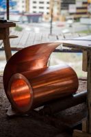 Покрытие купола медью