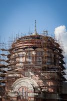 Покрытие купола медью