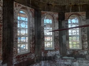 Остекление храма Святого Георгия Победоносца Остекление храма Святого Георгия Победоносца