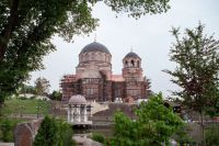 Медной кровлей покрыли алтарную конху