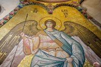 Мозаика в куполе храма Георгия