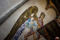 Мозаика в куполе храма Георгия