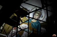 Мозаика в куполе храма Георгия