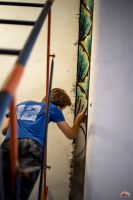 В храме святого Георгия Победоносца мозаичисты приступили к созданию конхи