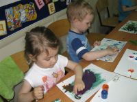 Первые дни летней площадки для дошкольников.