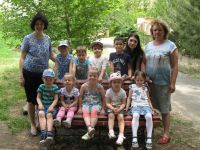 Первые дни летней площадки для дошкольников.