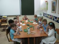 Первые дни летней площадки для дошкольников.