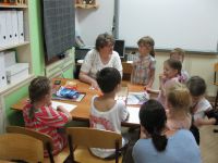 Первые дни летней площадки для дошкольников.