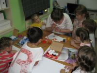 Первые дни летней площадки для дошкольников.