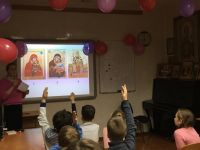 День матери в младших группах воскресной школы