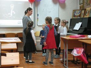 Открытый урок музыки в кружке «Миритмия»