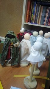 Куклы для рождественской постановки театра