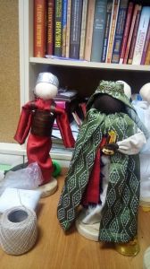 Куклы для рождественской постановки театра