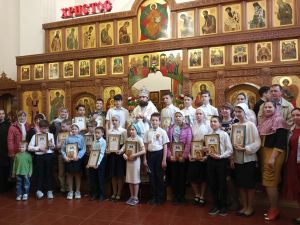 Награждение победителей олимпиады