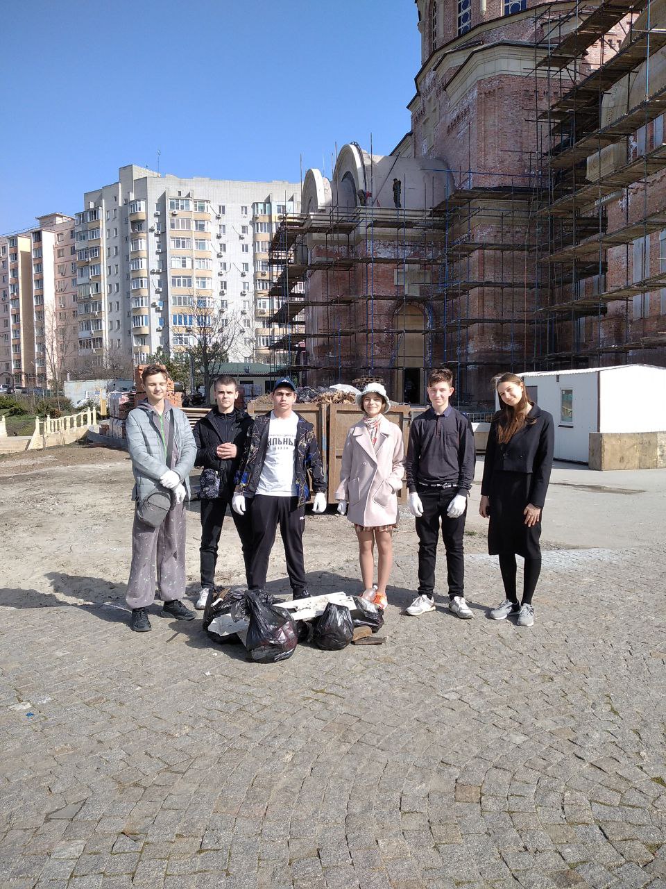 Занятие со старшей группой воскресной школы