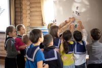 В приходской воскресной школе прошёл открытый урок в рамках проекта по взаимопосещению занятий Отдела религиозного образования и катехизации Ростовской-на-Дону епархии.