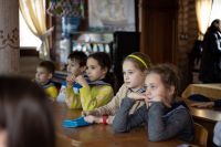 В приходской воскресной школе прошёл открытый урок в рамках проекта по взаимопосещению занятий Отдела религиозного образования и катехизации Ростовской-на-Дону епархии.