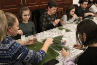 Всей общиной готовим наш храм ко встрече Богомладенца Христа! 