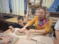 В воскресной школе отметели "День матери"