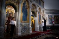 Общее говение педагогов, учащихся и родителей воскресной школы